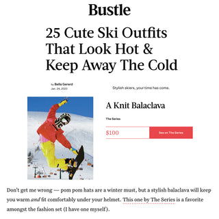BUSTLE | Cute Ski Outfits That Look Hot & Keep Away The Cold