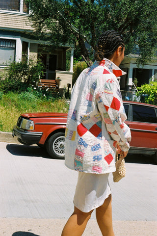THE QUILTED CHORE JACKET - RING QUILT