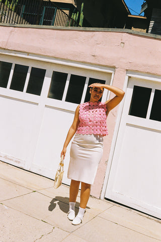THE YOYO VEST - PEACH