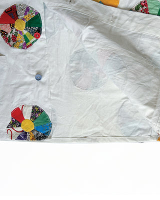 THE SHORT SLEEVED CHORE SHIRT - PINWHEELS