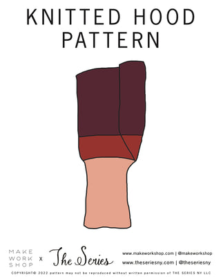KNITTED HOOD PATTERN (PDF DOWNLOAD)