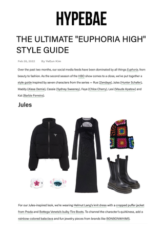 HYPEBAE | The Ultimate "Euphoria Hight" Style Guide