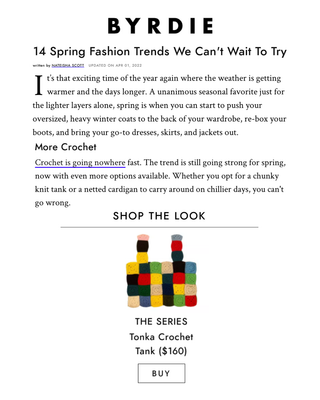 BYRDIE | 14 Spring Fashion Trends We Can't Wait To Try