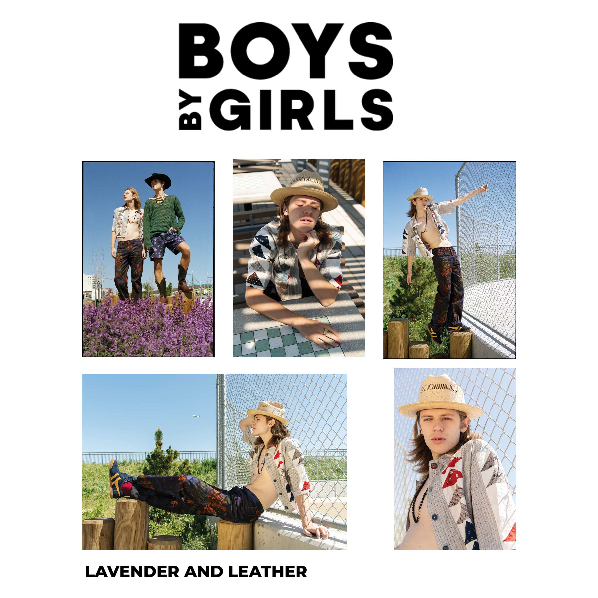 BOYS BY GIRLS | Lavender And Leather