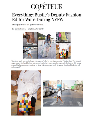 COVETEUR | Everything Bustle's Deputy Fashion Editor Wore During NYFW