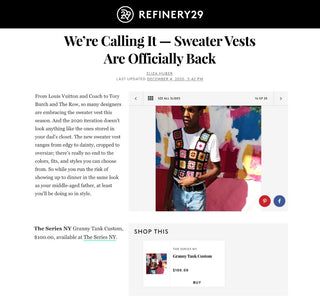 REFINERY29 | We're Calling It - Sweater Vests Are Officially Back