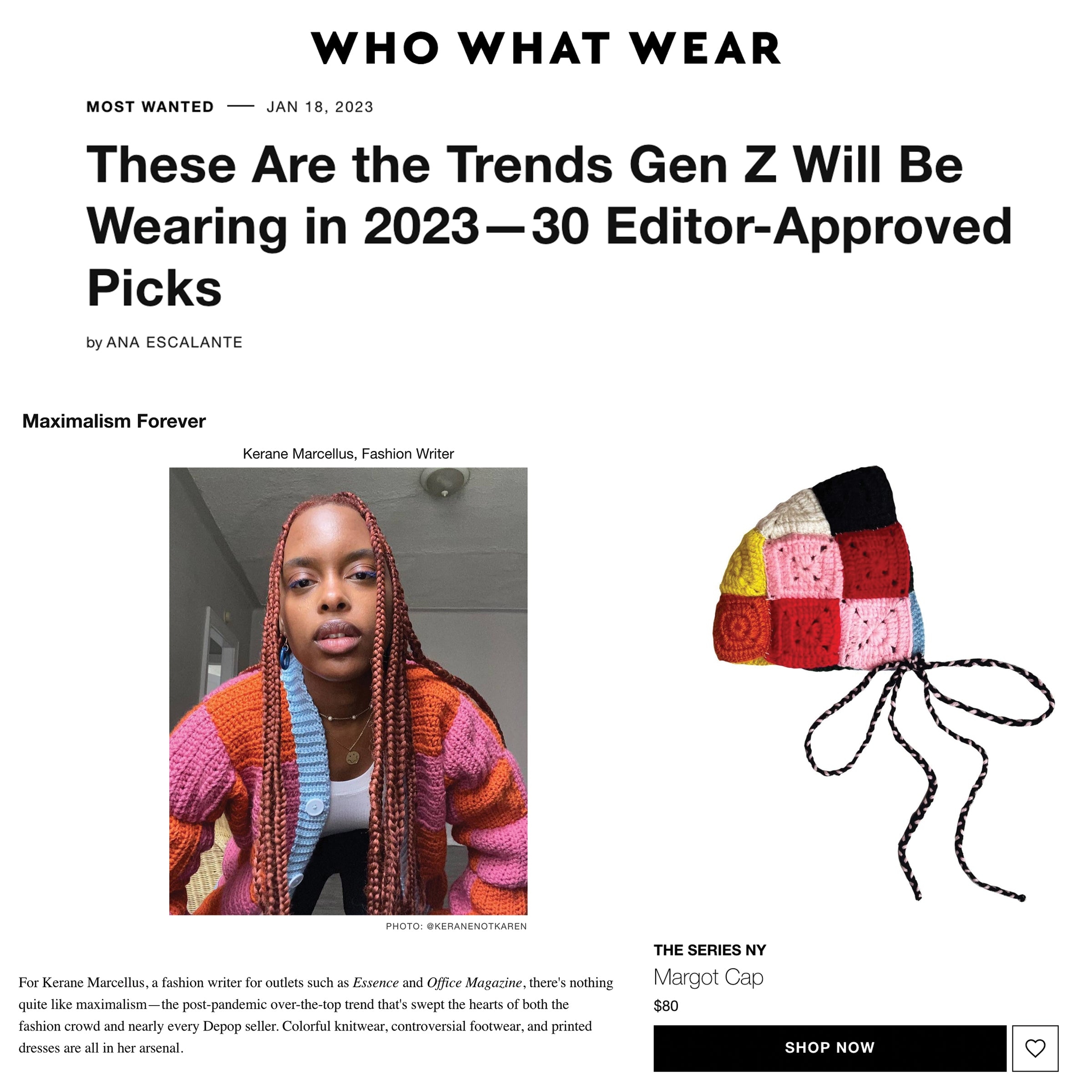 WHO WHAT WEAR | These Are the Trends Gen Z Will Be Wearing in 2023
