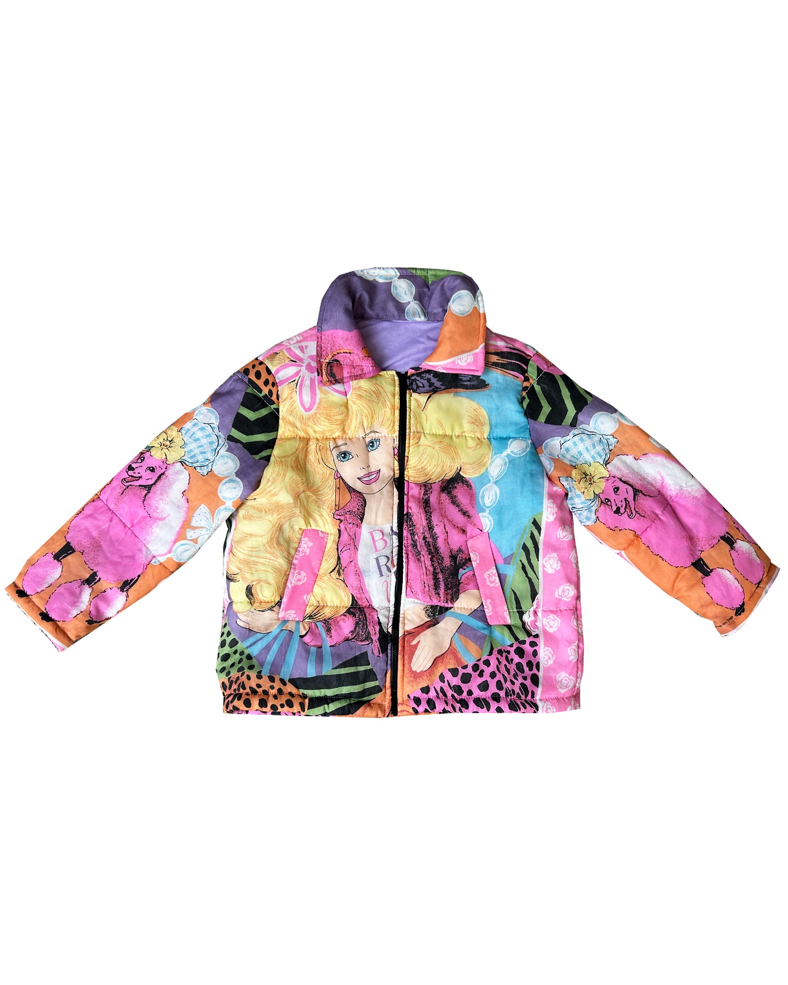 Barbie puffer jacket hot sale