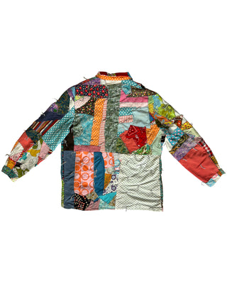 THE QUILTED CHORE JACKET - PATCHWORK GARDEN