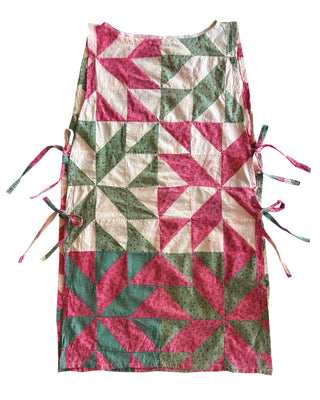 THE QUILTED PINAFORE - KIWI
