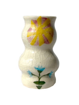 APPLIQUÉ QUILT VASE/CANDLESTICK HOLDER